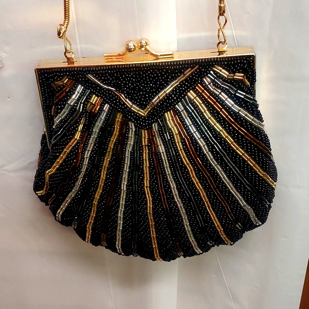 Carla marchi beaded evening purse
